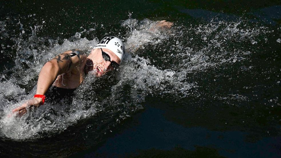 Florian Wellbrock sicherte Deutschland den EM-Titel. Foto: Julien De Rosa/AFP/dpa