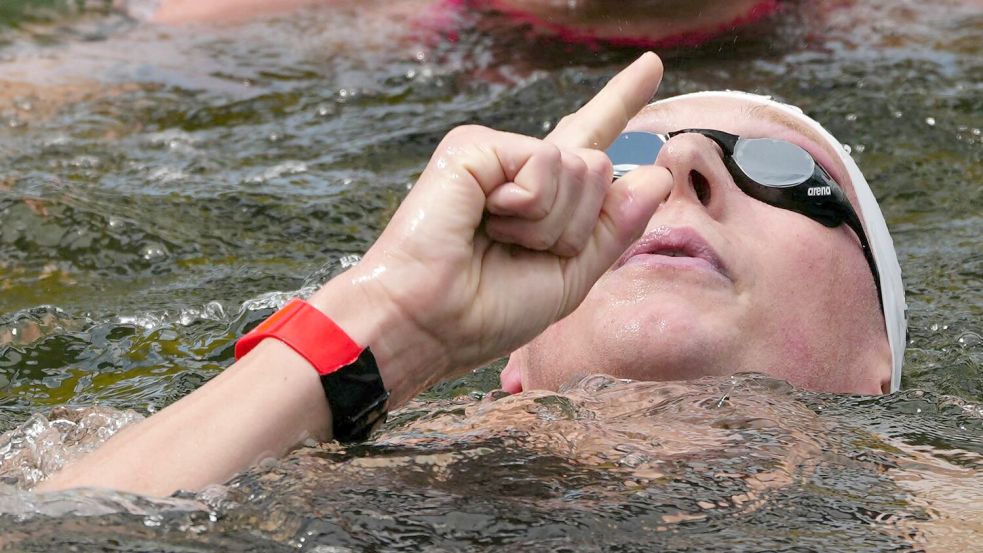 Florian Wellbrock war der überragende Schwimmer in der Seine. (Archivbild) Foto: Dimitar Dilkoff/AFP/dpa