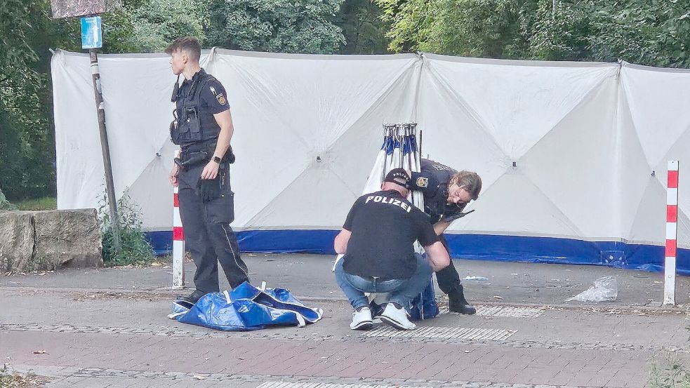Nach einem Streit in Bremen starb ein Mann noch am Tatort. Foto: Dierk Rohdenburg/Mediengruppe Kr