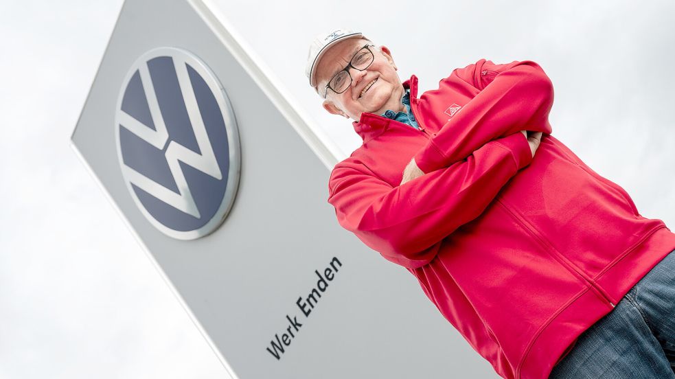Heinrich Hallwaß aus Abbingwehr hat von 1981 bis 2007 bei VW in Emden gearbeitet. Foto: Klaus Ortgies