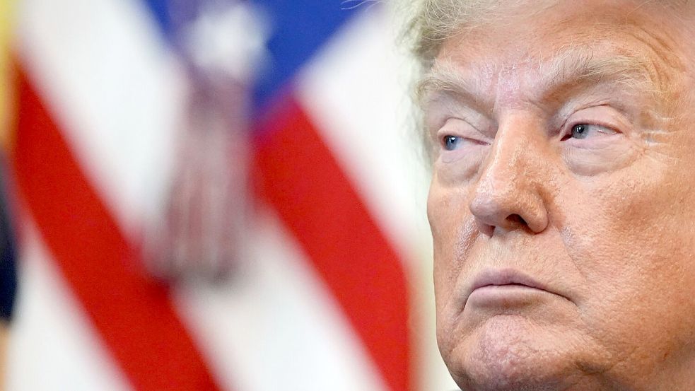US-Präsident Trump verlangt Entschädigung vom Iran. Foto: Jacquelyn Martin