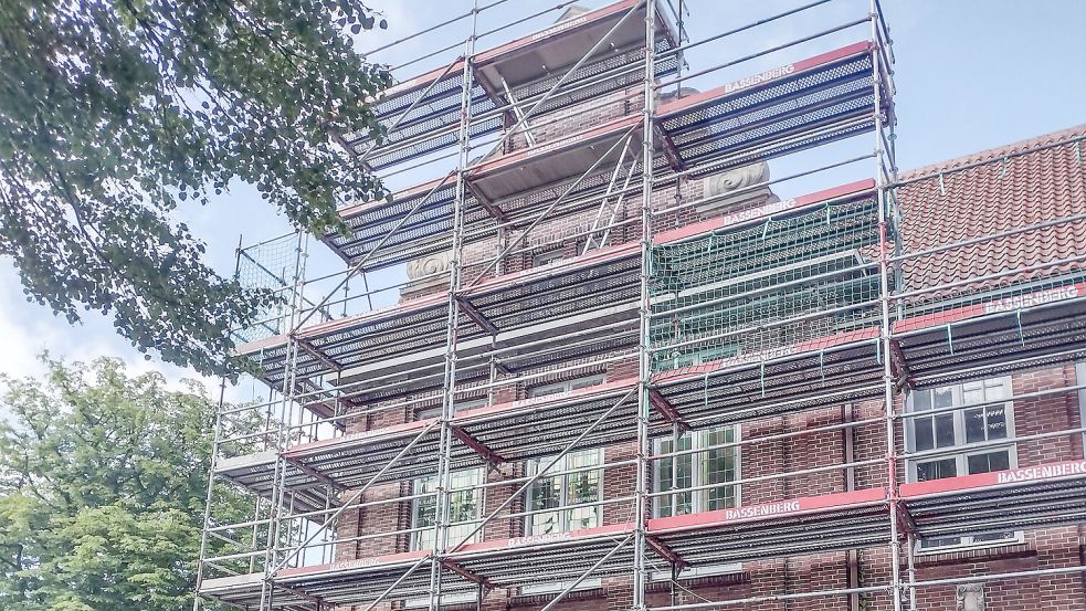 Für 370.000 Euro wurde das Dach der Musikschule Norden erneuert. Foto: Landkreis Aurich
