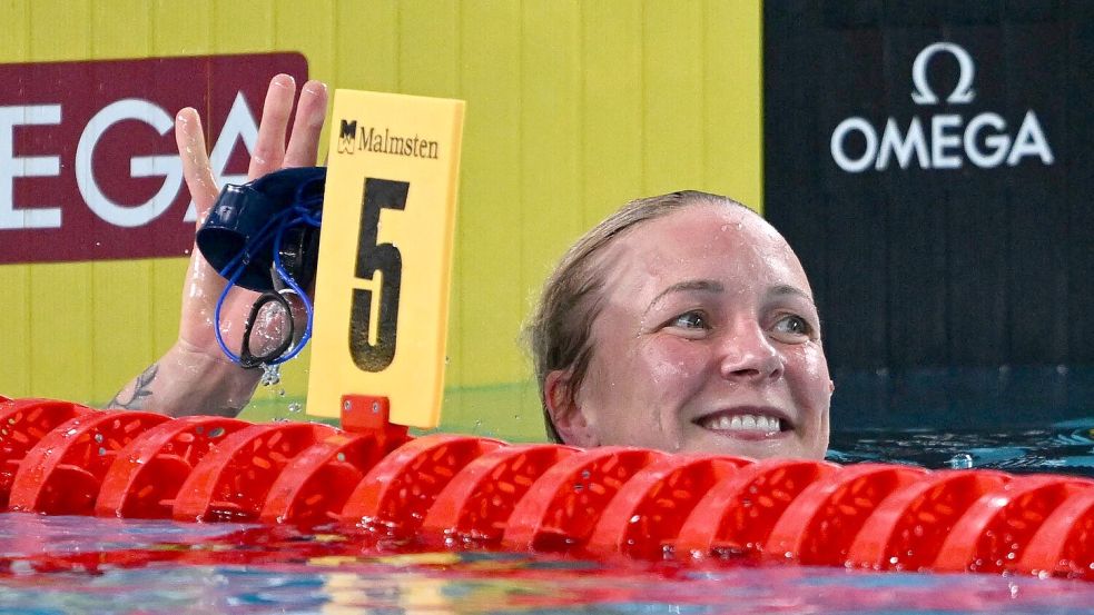 Sarah Sjöström ist nach ihrer Babypause wieder stark in Form. Foto: Emma Da Silva