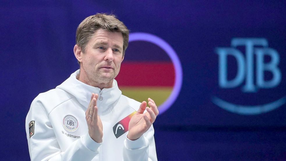 Michael Kohlmann kann im Davis Cup im September auf Alexander Zverev setzen. (Archivbild) Foto: Rolf Vennenbernd