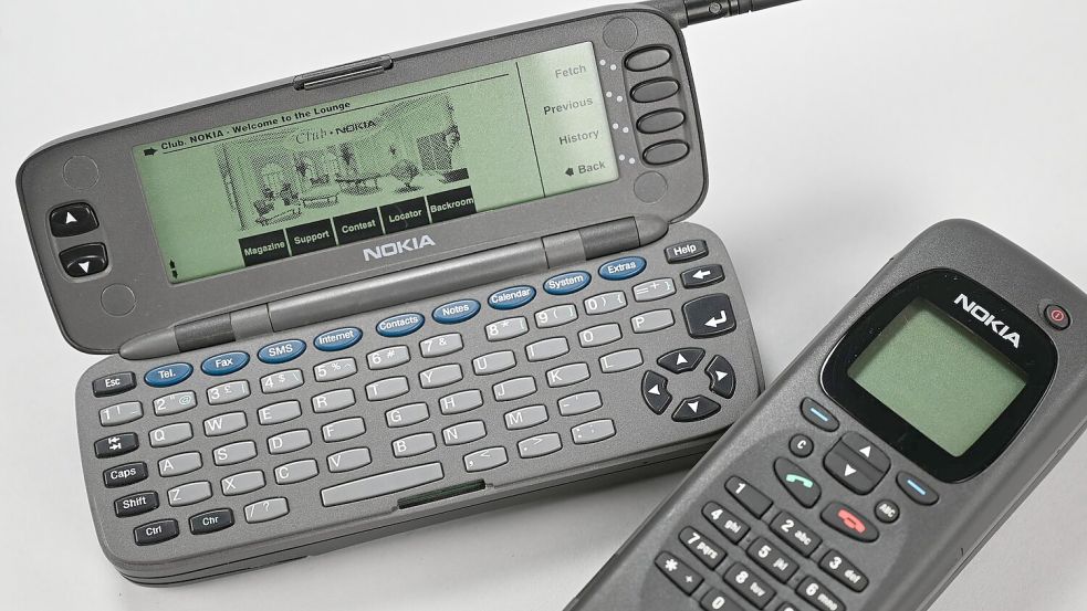Nokia 9000 Communicator - Mobiles Büro zum stolzen Preis Foto: Arne Dedert