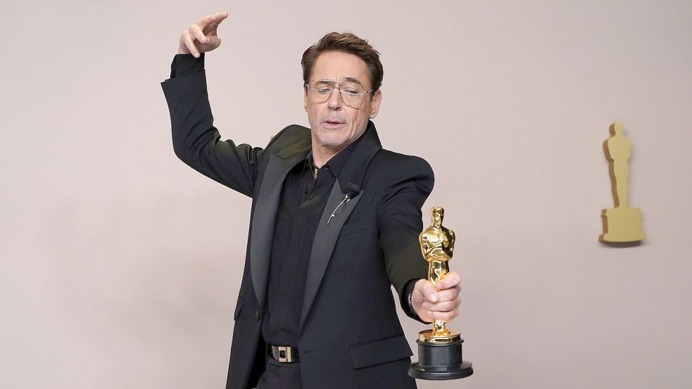 Der Schauspieler Robert Downey Jr. ist auch beim neuen „Avengers“-Film wieder dabei, aus dem nun einige weitere Szenen veröffentlicht wurden. (Archivbild) Foto: Jordan Strauss/Invision via AP/d