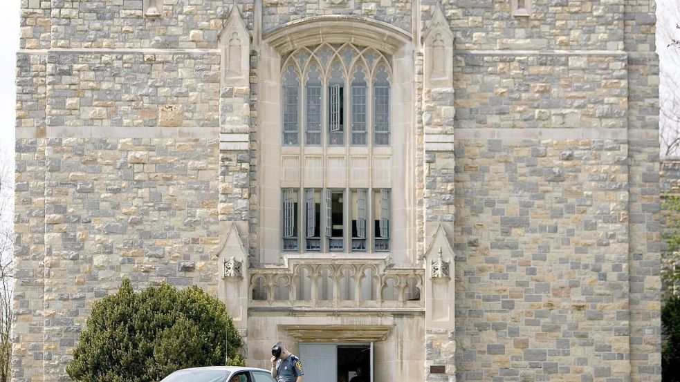 Bei Schüssen an einer Universität im US-Bundesstaat Virginia sind mehrere Menschen verletzt worden. Foto: Tannen Maury