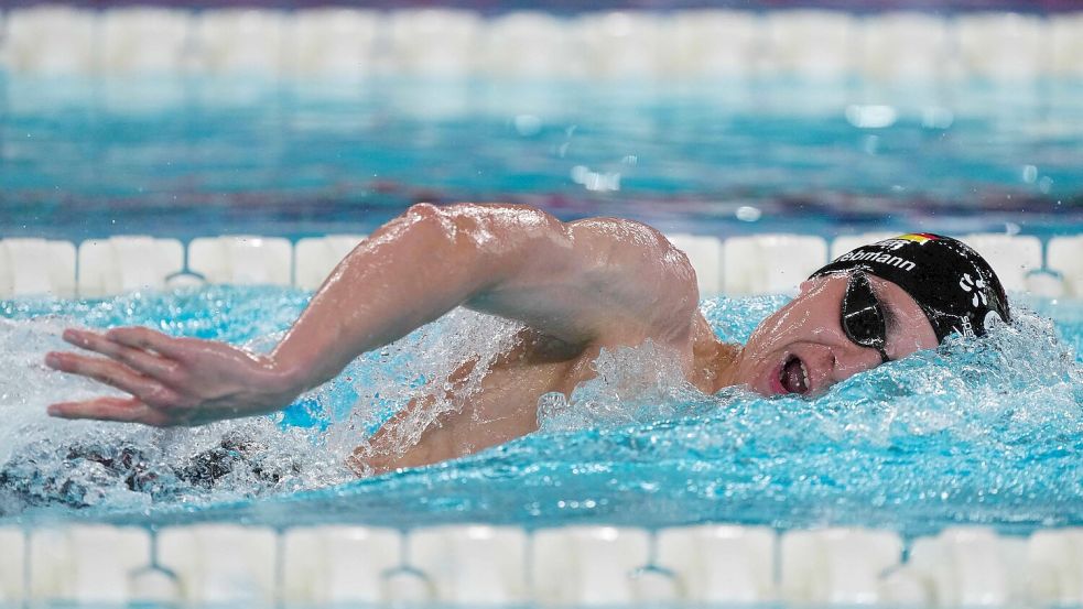 Johannes Liebmann gewinnt EM-Gold mit Weltrekord. Foto: Dimitar Dilkoff/AFP/dpa