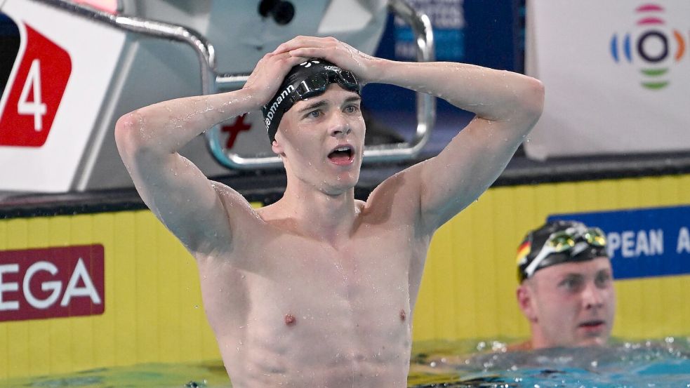 Johannes Liebmann verblüfft die Schwimm-Welt. Foto: Emma Da Silva