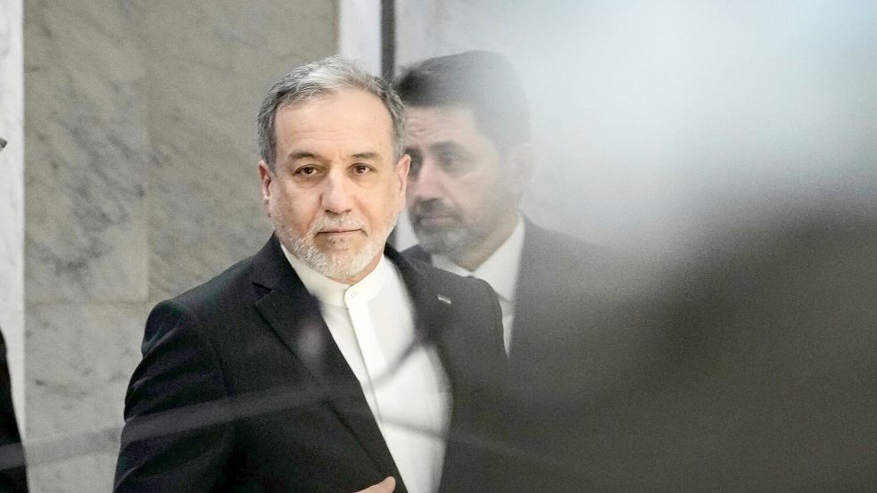 Irans Außenminister Araghtschi äußerte sich zuletzt sehr skeptisch über den Fortschritt der Verhandlungen. (Archivbild) Foto: Hadi Mizban