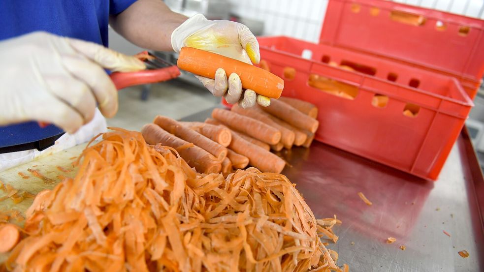 Die Nahrungsmittelauswahl im Gefängnis ist beschränkt., ein rein veganer Speiseplan die absolute Seltenheit. Das könnte sich nun ändern. Foto: dpa/Felix Kästle