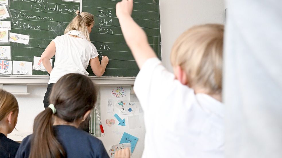 Leistungsdruck und Notenstress führen häufig zu Überforderung bei Schülern, Eltern und Lehrkräften gleichermaßen Foto: dpa/Bernd Weißbrod