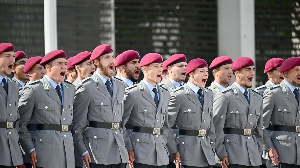 Die personelle Stärke der Truppe liegt zur Jahresmitte im Zielkorridor für das Jahr 2026. (Archivbild) Foto: Sebastian Gollnow/dpa