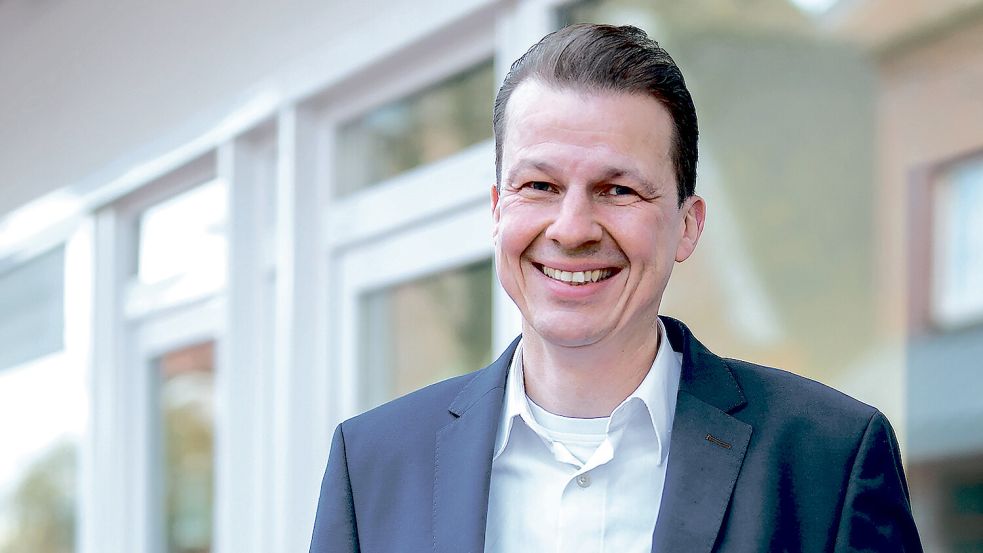 Carsten Holzke will Bürgermeister von Wittmund werden. Foto: privat