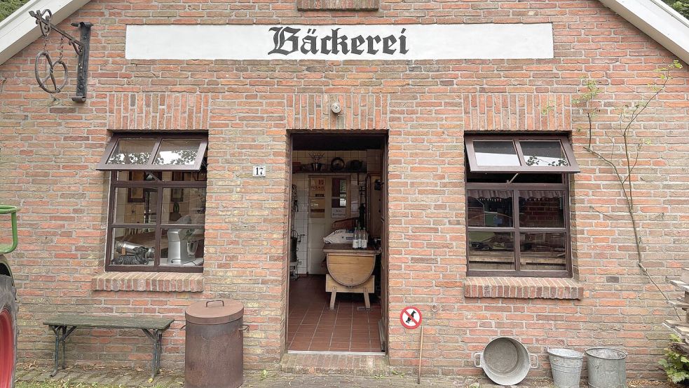 Das Backhaus im Dörpmuseum ist seit 1982 in Betrieb. Foto: Rebecca Schröder