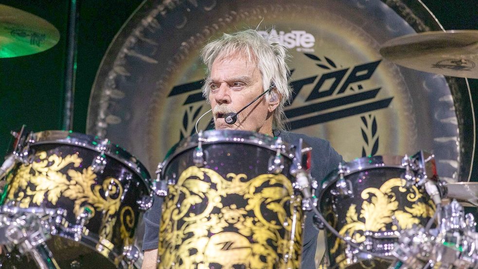 Drummer Frank Beard ist mit 77 Jahren gestorben. (Archivbild) Foto: Daniel Deslover