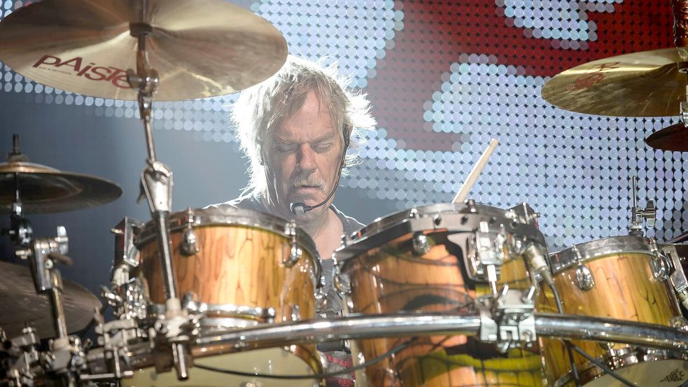 ZZ Top-Drummer Frank Beard bei einem Auftritt 2016 in München. Foto: imago/stock