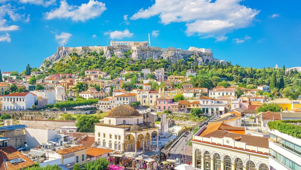 Das Wahrzeichen der griechischen Hauptstadt: die Akropolis. Foto: Istockphoto.com / sborisov