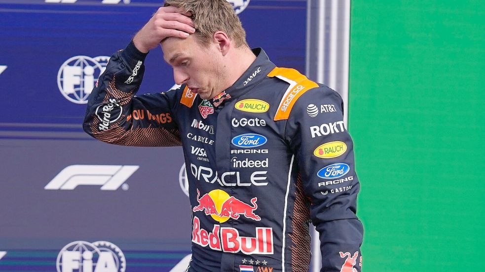 Kein guter Tag für Max Verstappen: Er scheidet nach einem heftigen Crash aus. Foto: Darko Bandic