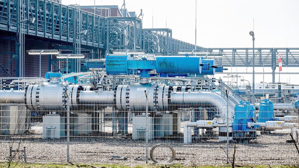 Die niedrigen Füllstände der deutschen Gasspeicher treiben die Maschinenbauer um (Archivbild) Foto: Hauke-Christian Dittrich
