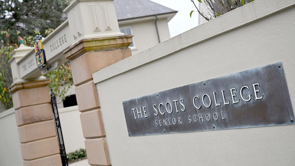 Das Scots College ist eine der renommiertesten Privatschulen Australiens. Foto: Dean Lewins/AAP/dpa