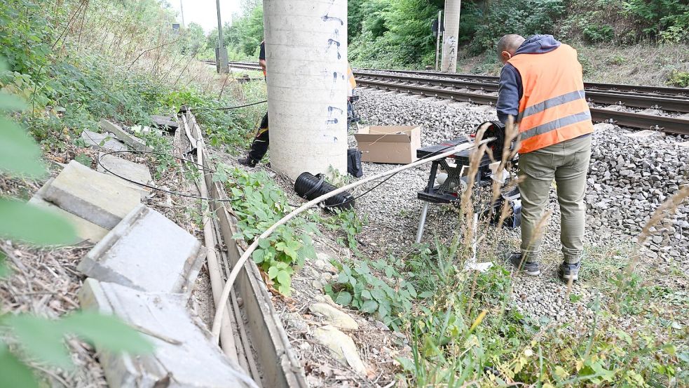 Nach der Instandsetzung fahren die Züge wieder planmäßig. Foto: Bernd Weißbrod