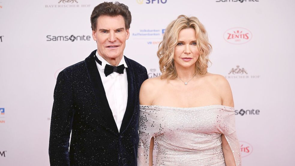 Haben sich in Freundschaft entschieden, getrennte Wege zu gehen: Veronica Ferres und Carsten Maschmeyer. (Archivbild) Foto: Felix Hörhager
