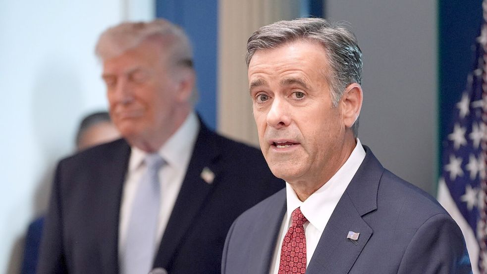 Der US-amerikanische Chef des Geheimdienstes CIA, John Ratcliffe, ist für Gespräche nach Moskau gereist. (Archivbild) Foto: Alex Brandon