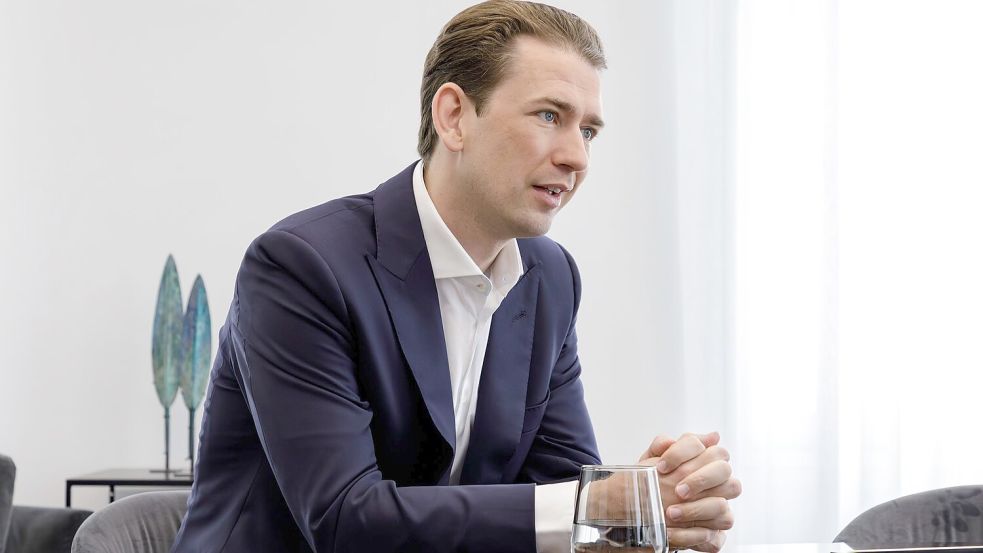 Österreichs Ex-Kanzler Sebastian Kurz sagt eine noch viel restriktivere Migrationspolitik voraus. Foto: Michael Baumgartner/Kito.Archi/d