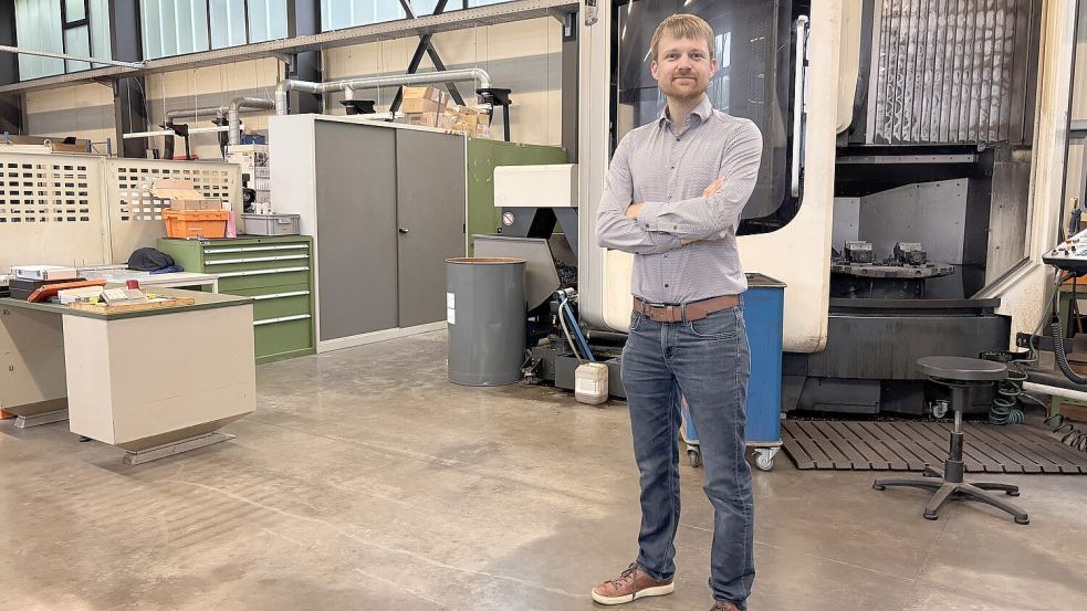 Unternehmer Christian Schumacher: Vor eineinhalb Jahren Kurzarbeit für seine Mitarbeiter angemeldet. Foto: Leon Grupe