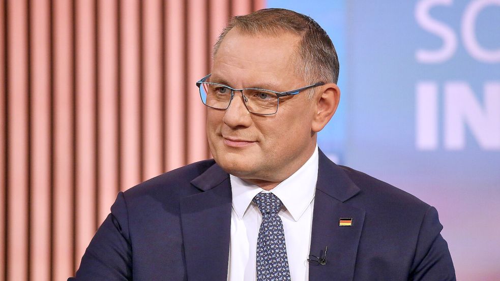 Er kenne „Aussagen von Pflegern, im übrigen auch von Angehörigen“: AfD-Chef Tino Chrupalla im ARD-Sommerinterview. Foto: dts Nachrichtenagentur GmbH/picture-alliance