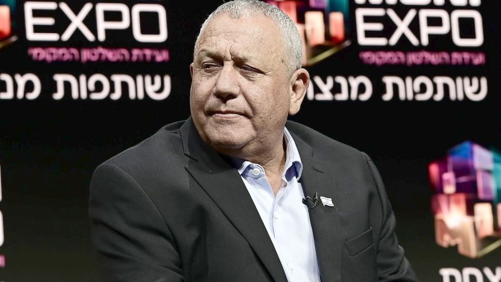 Der israelische Politiker Gadi Eisenkot bei einer Konferenz in Tel Aviv. (Archivbild) Foto: Tomer Neuberg/Jna Press