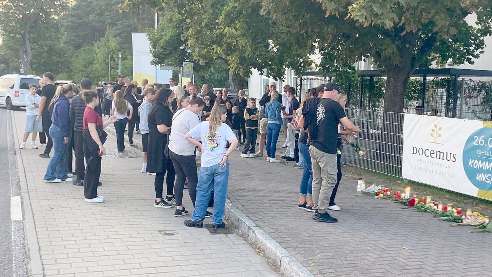 An einer Schule sind am Donnerstag zwei Menschen getötet worden. Foto: Wilhelm Pischke/dpa