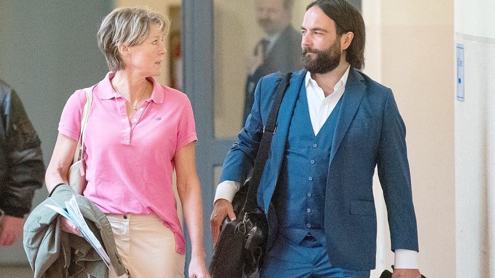 Am 74. Verhandlungstag können sich Prozessbeteiligte zur Stellungnahme von Christina Block äußern. Foto: dpa/Daniel Bockwoldt