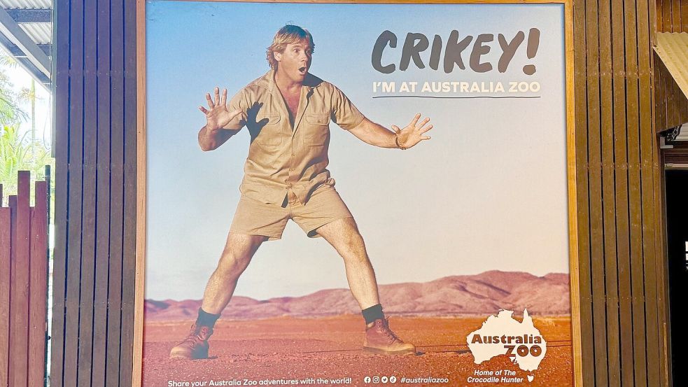 „Crikey!“ Das Wörtchen war Steve Irwins Markenzeichen. Foto: Carola Frentzen