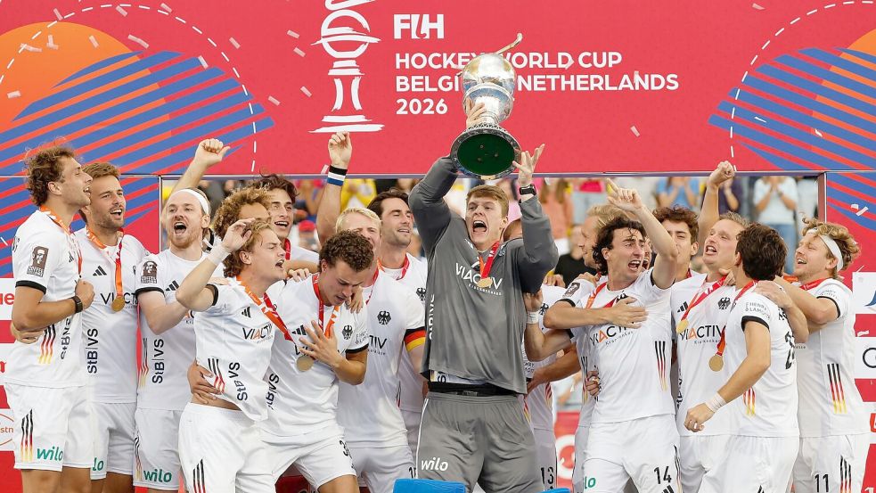 Deutschland ist zum vierten Mal Hockey-Weltmeister. Foto: Geert Vanden Wijngaert