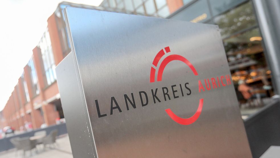Roter Kreis in roten Zahlen: Die Finanzlage des Landkreises Aurich verschlechtert sich zusehends. Foto: Romuald Banik