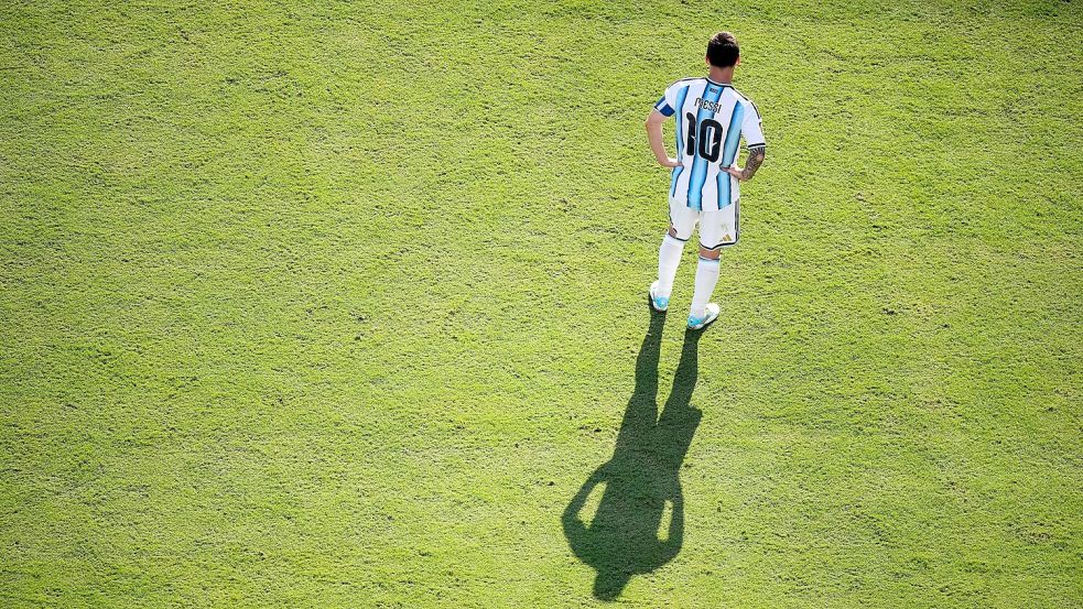 Messi tritt zurück aus der Nationalmannschaft. (Archivbild) Foto: Matt Slocum/AP/dpa