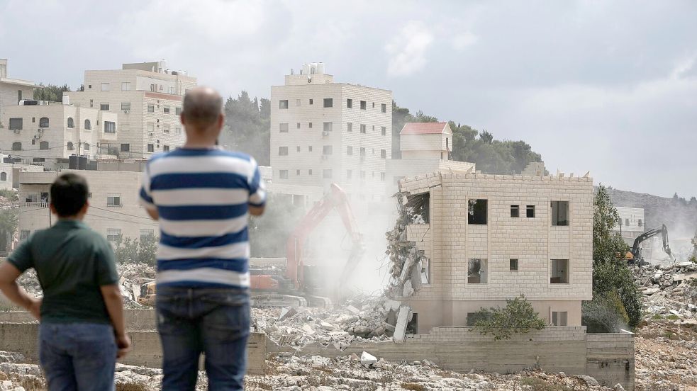 Immer mehr Menschen verlieren im besetzten Westjordanland alles. Foto: Majdi Mohammad