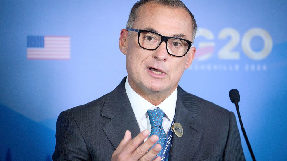 Nagel ist beim Treffen von internationalen Finanzministern und Zentralbankchefs in den USA. Foto: Bernd von Jutrczenka