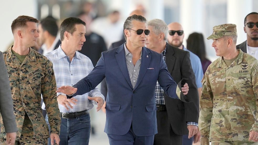 Unter Hegseth sind viele gegangen (Archivbild). Foto: Matias Delacroix