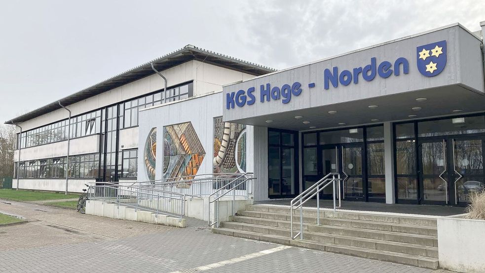 Der Norder Standort der KGS Hage-Norden. Foto: Rebecca Kresse