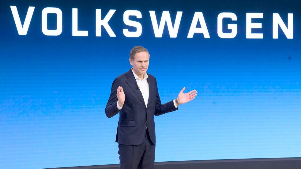 VW-Chef Blume: „Die Lage ist mehr als kritisch“. (Archivbild) Foto: Julian Stratenschulte