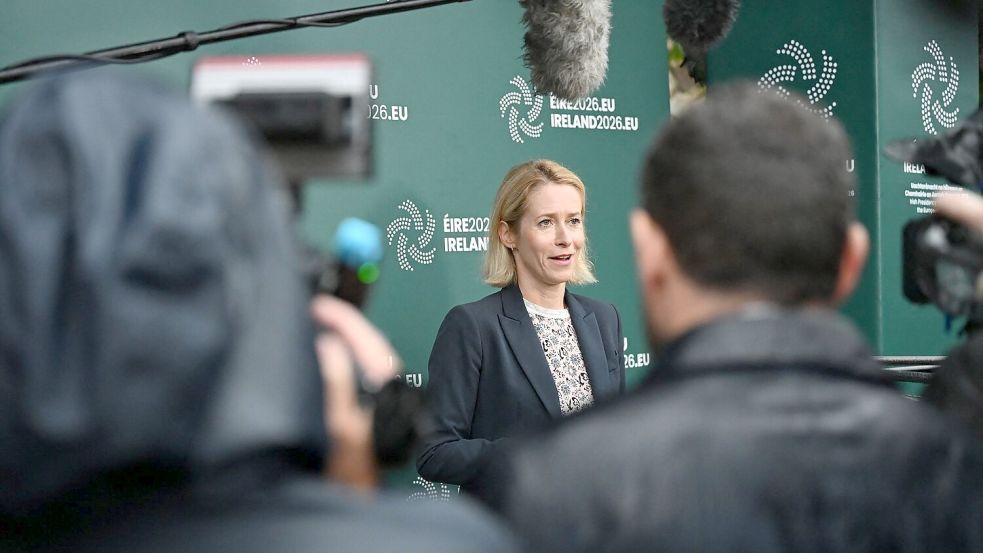 Wirbt für schärfere Visa-Regeln: EU-Chefdiplomatin Kaja Kallas. Foto: Michael Brandt