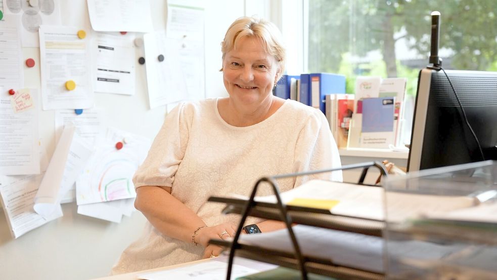 Signe Elisabeth Kure, Daginstitutionsleder Børnehuset Hejls, hält nicht viel von starren Regeln. Foto: Victoria Lippmann