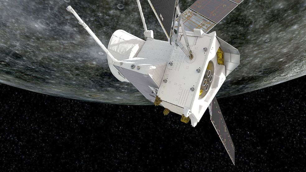 Nach acht Jahren erreicht die Sonde ihr Ziel. (Handout) Foto: ESA/ATG medialab/dpa