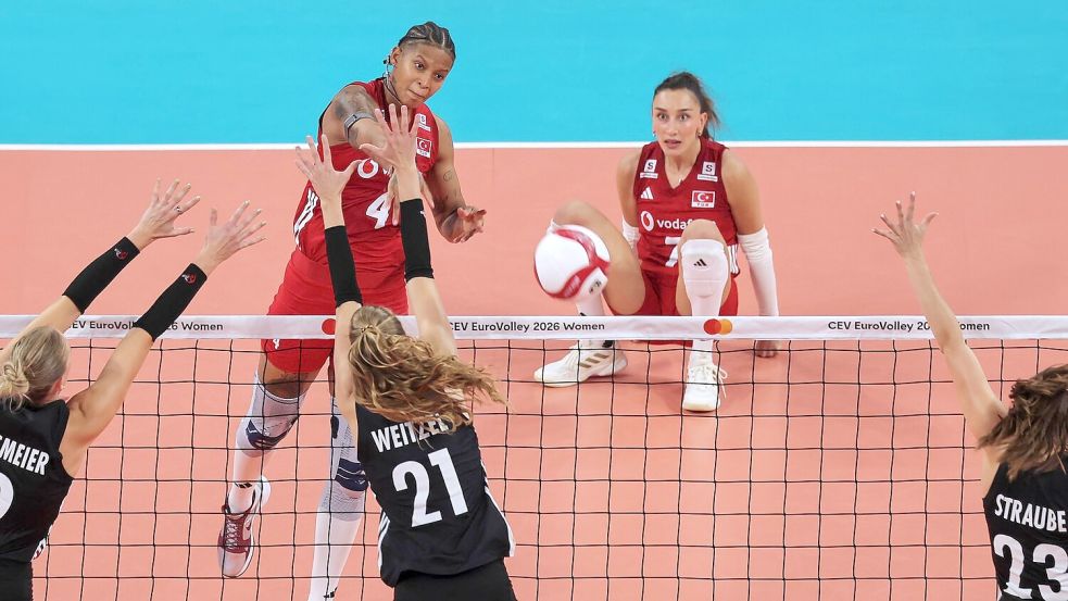 Die türkische Nationalspielerin Melissa Vargas (M) zeigte früh ihre Klasse. (Archivbild) Foto: Uncredited
