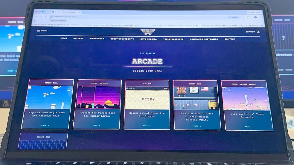 Das Weiße Haus nutzt Computerspiele, um politische Themen zu inszenieren. Foto: Jon Elswick
