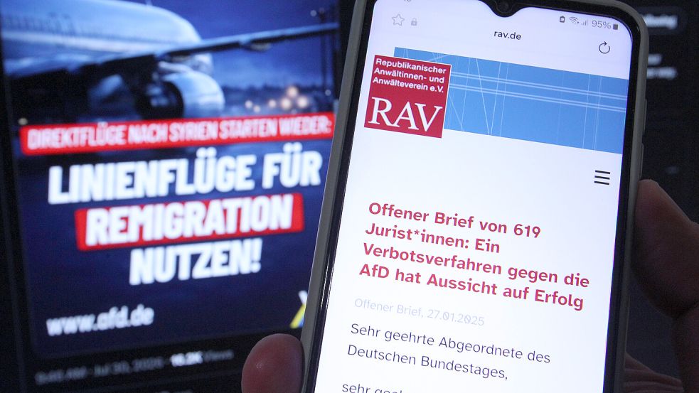 Spätestens nach einem offenen Brief an den Bundestag, in dem Juristen einem AfD-Verbotsverfahren hohe Erfolgschancen zugestehen, ist die Debatte um ein solches Verfahren in der Breite der Gesellschaft angekommen. Foto: IMAGO / Hanno Bode