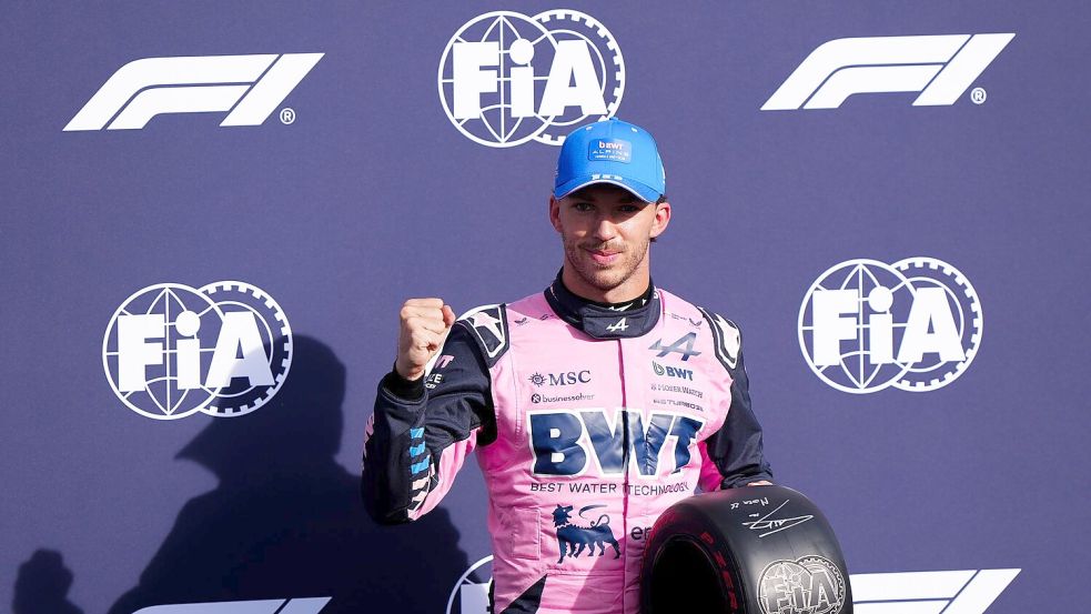 Pierre Gasly fuhr sensationell auf Platz eins. Foto: Bradley Collyer